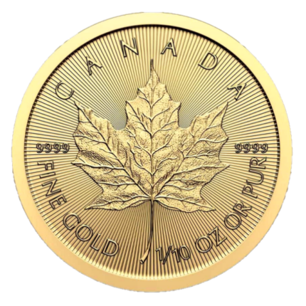 2024 - 1/10 oz Canada Gold Maple Leaf (BU)