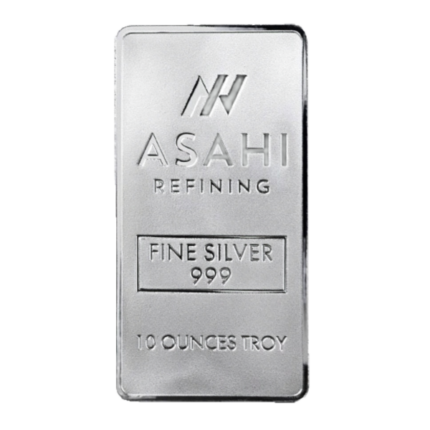 Asahi Mint 10 oz Silver Bar