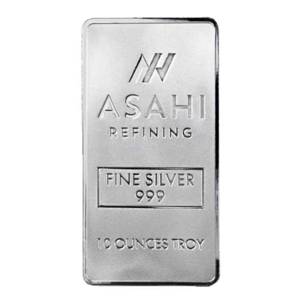 Asahi Mint 10 oz Silver Bar