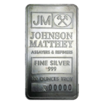 Johnson Matthey 100 oz Silver Bar - Design Our Choice