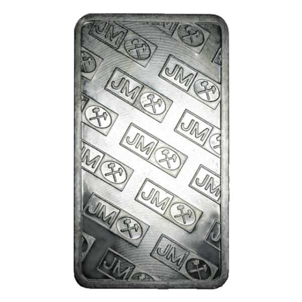 Johnson Matthey 100 oz Silver Bar - Design Our Choice
