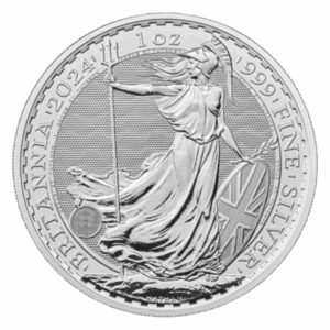 2024 1 oz Silver Britannia Coin (BU)