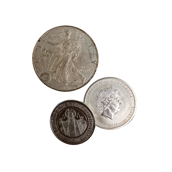 2.5 oz .999 Fine Silver Mixed Lot