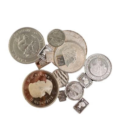 5 oz .999 Fine Silver Mixed Lot
