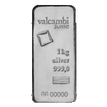 Valcambi 1 kilogram Silver Bar
