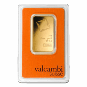 Valcambi 1 oz gold bar GBAR1-VAL