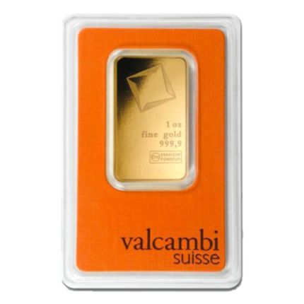 Valcambi 1 oz gold bar GBAR1-VAL