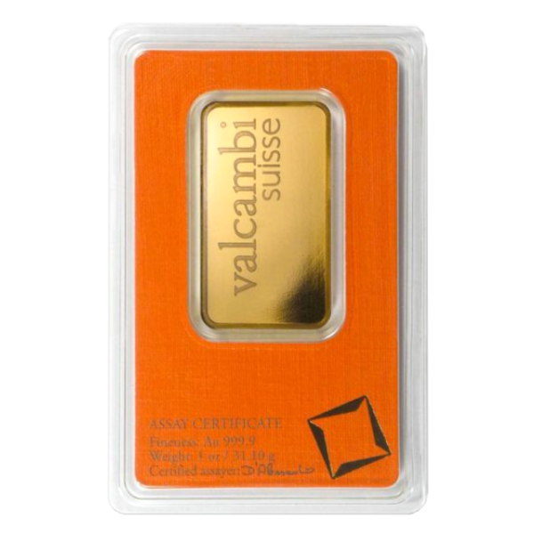 Valcambi 1 oz gold bar GBAR1-VAL