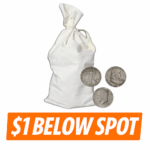 90% Silver Halves ($250.00 Face Value | 500 Halves) – Average Circulated