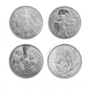Aztec Collection Silver Round Series