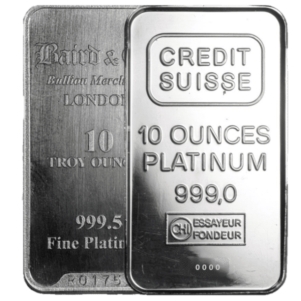 Platinum bars category