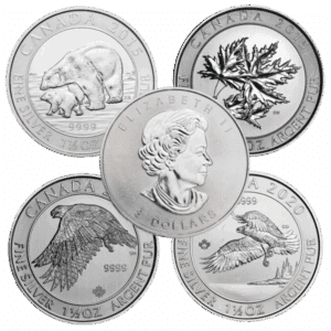 Silver 1.5 oz Royal Canadian Mint Coin - Random Design (our choice)