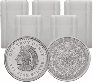 Stack of 100 Mixed 1 oz .999 Fine Silver Rounds - (Our Choice Secondary Market)