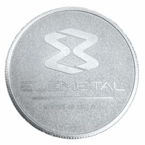 1/2 oz .999 Fine Silver Elemetal Fractional Round