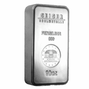 Geiger Edelmetalle - 10 oz Silver Bar - Security Line Series