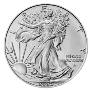 2025 American Silver Eagle 1 oz Coin (BU)