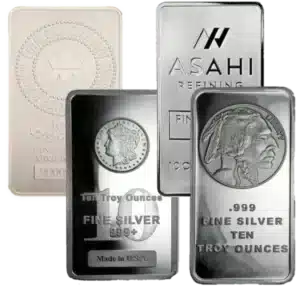 10 oz Silver Bars