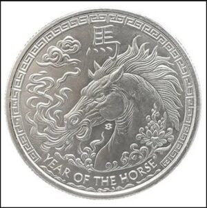 Elemetal - 1 oz .999 Fine Silver 2026 Year of the Horse Round